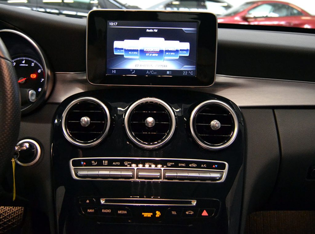 MERCEDES-BENZ C 180 Sport Automatica-Tetto-Navi-Led-Service M.B. - 8