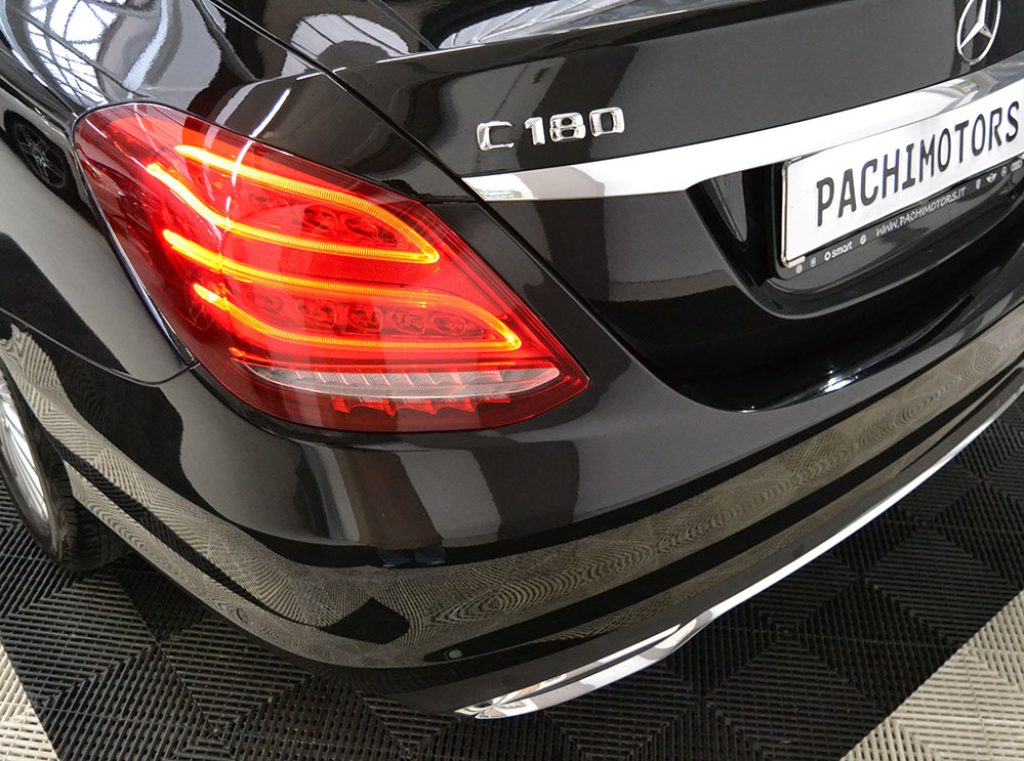 MERCEDES-BENZ C 180 Sport Automatica-Tetto-Navi-Led-Service M.B. - 23