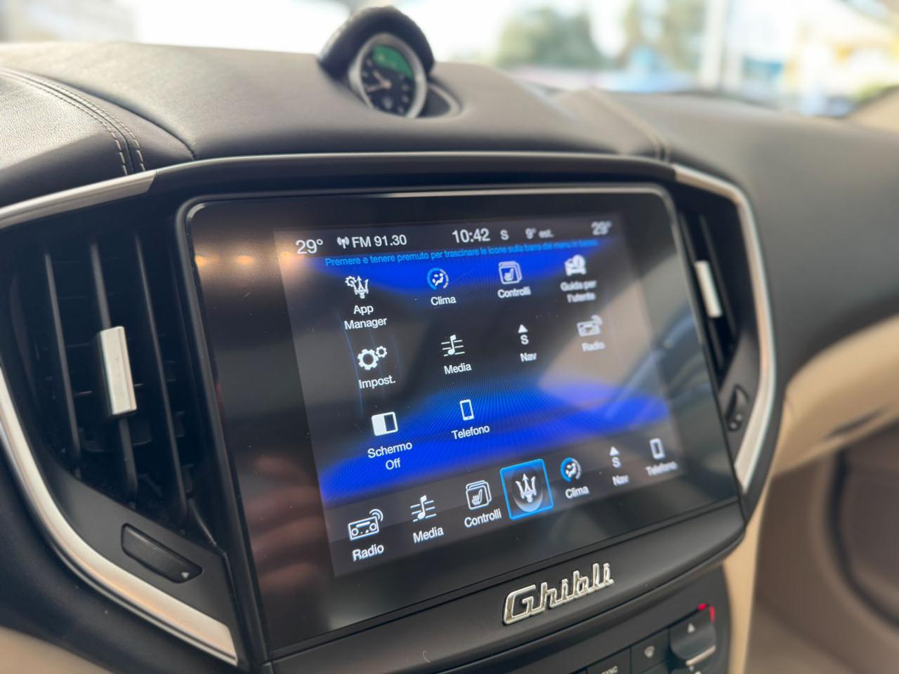 MASERATI Ghibli V6 Diesel 275cv MY18 - UNICA (Tetto/Pelle/Navi) - 21