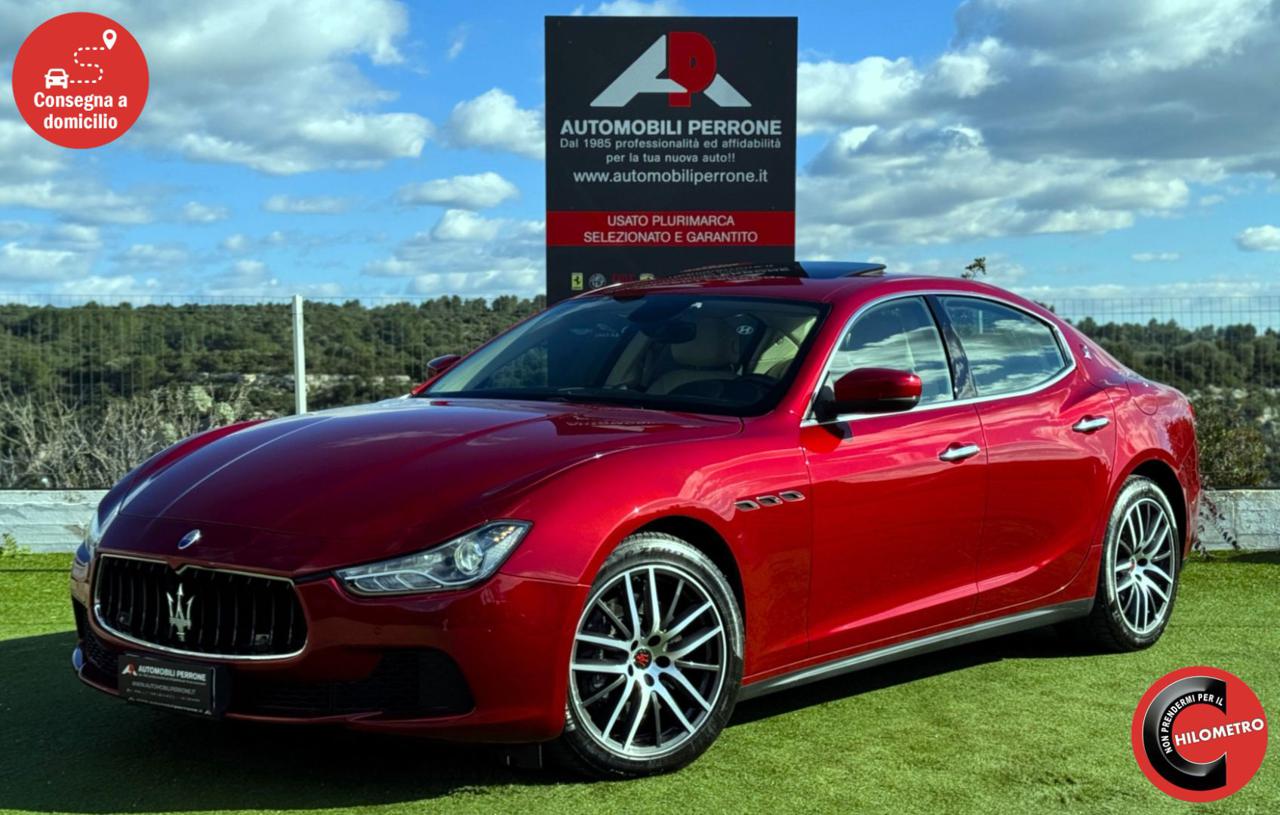 MASERATI Ghibli V6 Diesel 275cv MY18 - UNICA (Tetto/Pelle/Navi) - 1