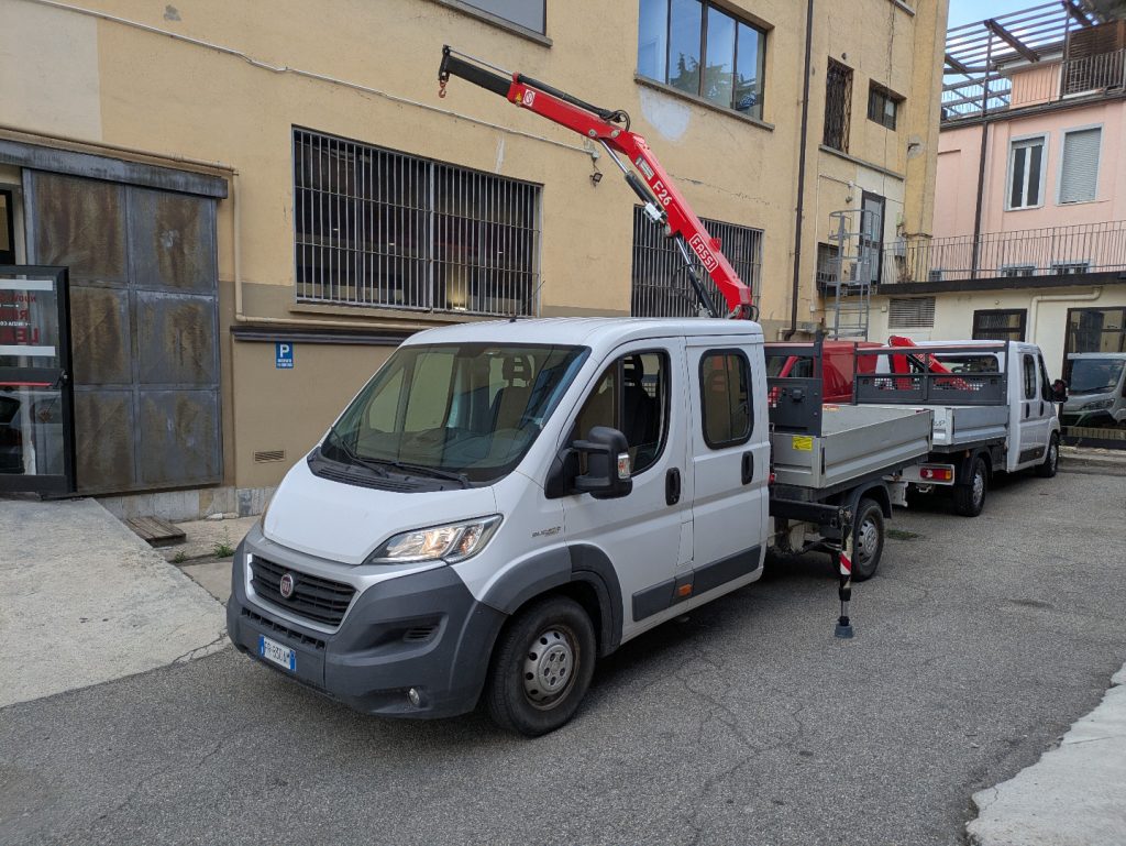 FIAT Ducato 35 2.3 MJT 130 CV maxi doppia cabina  gru - 2