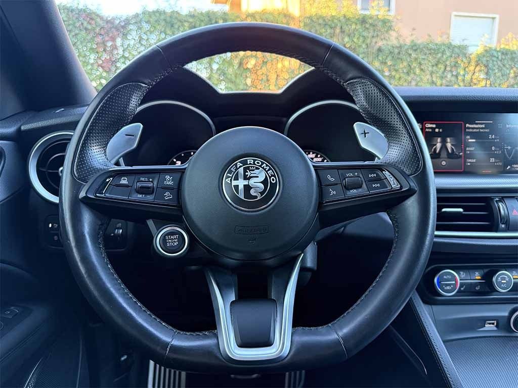 ALFA ROMEO Stelvio 2.2 t Veloce Q4 TELECAMERA CERCHI 20 IVA ESPOSTA - 13
