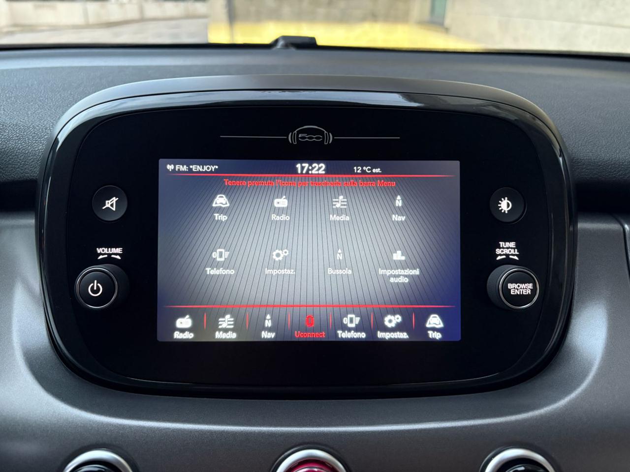 FIAT 500X 1.3 MultiJet 95 CV Sport FARI LED-CERCHI DA 18 - 25