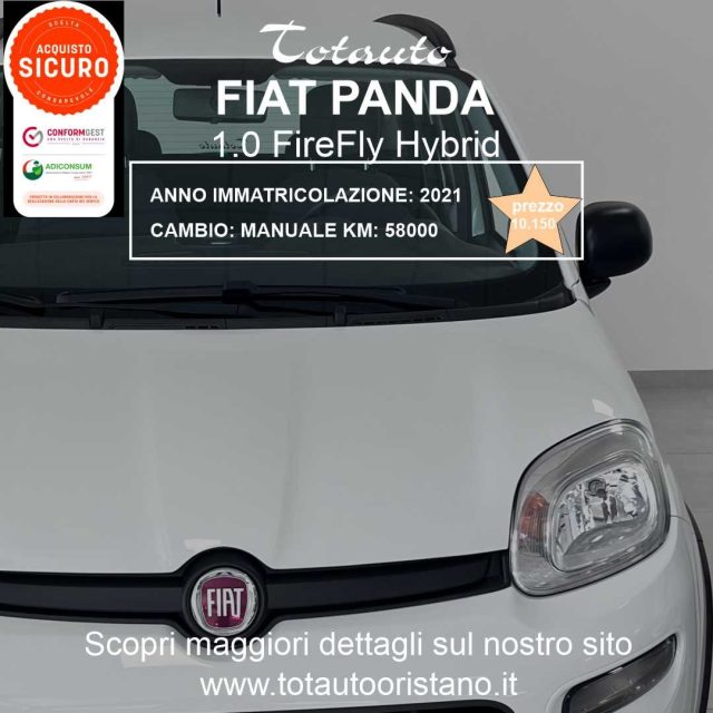 FIAT Panda Bianco pastello