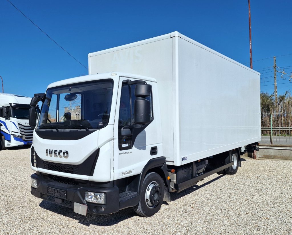 IVECO EUROCARGO 75E21 P EURO 6 FURGONE 6,10 SPONDA - 24