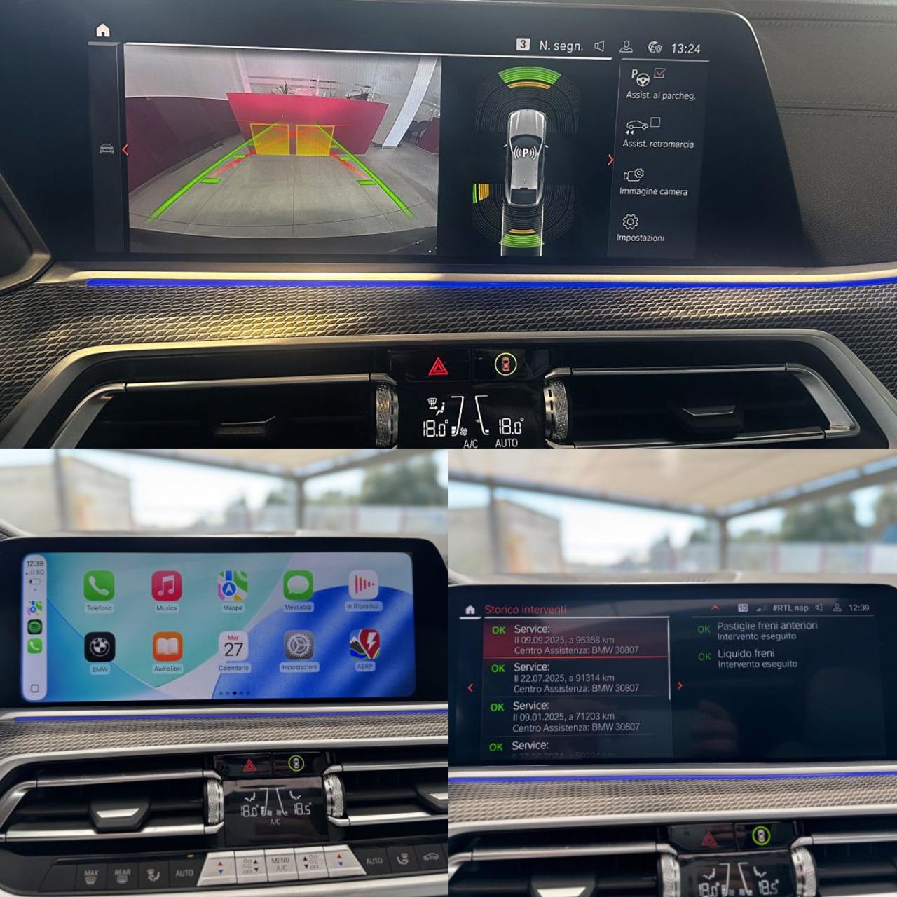 BMW X6 xDrive 40d 48V M-Sport (Tetto/Laser/Pelle/App) - 9