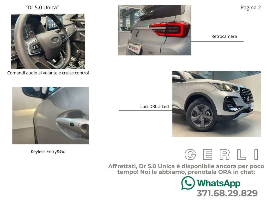 OTHERS-ANDERE OTHERS-ANDERE DR Automobiles DR5.0 5.0 1.5 Unica Gpl 114cv PROMO