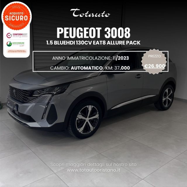 PEUGEOT 3008 Grigio metallizzato