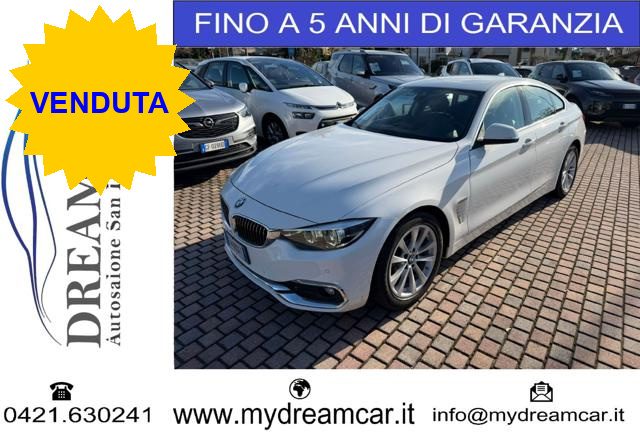 BMW 420 Bianco metallizzato