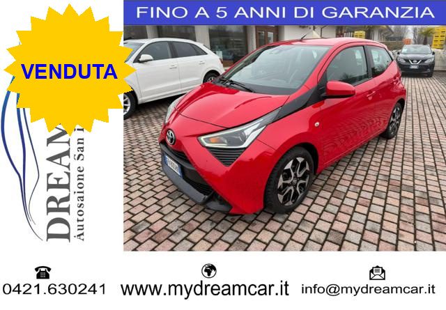 TOYOTA Aygo Rosso metallizzato