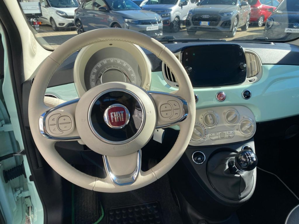 FIAT 500 1.2 Uniproprietario*Lega*Sensori Post*Fendi - 8