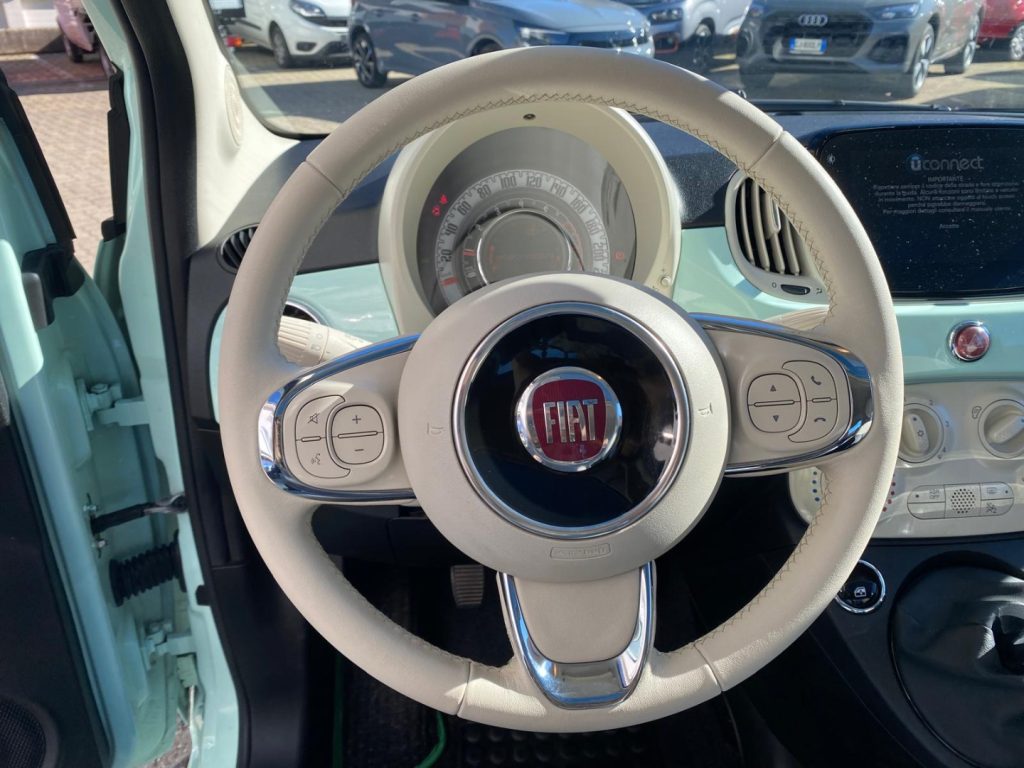 FIAT 500 1.2 Uniproprietario*Lega*Sensori Post*Fendi - 15