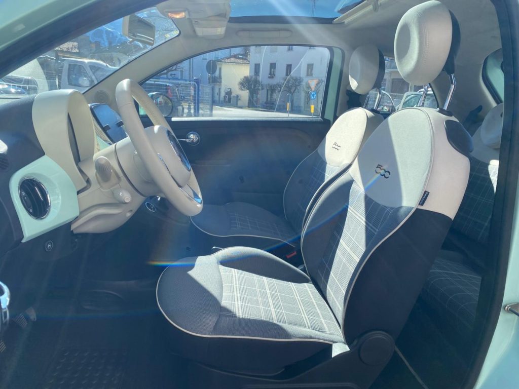 FIAT 500 1.2 Uniproprietario*Lega*Sensori Post*Fendi - 18