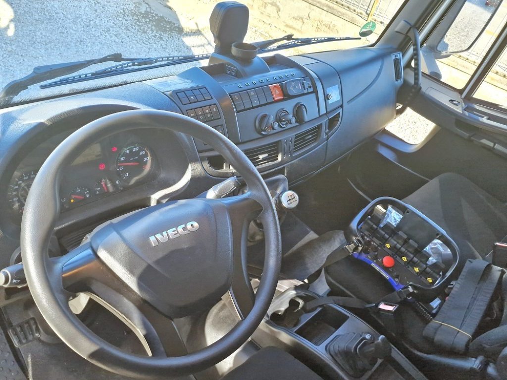 IVECO EUROCARGO 75 80E19 E6 GRU + RIBALTABILE - 8