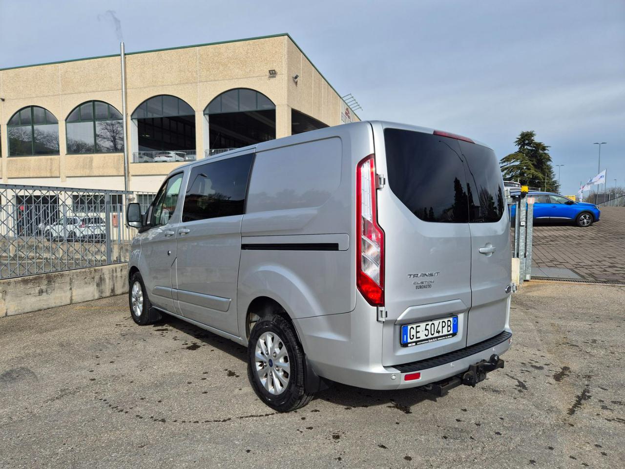 FORD Transit Custom 300 2.0 EcoBlue 170 aut. PC-DC Furg. Titanium - 8