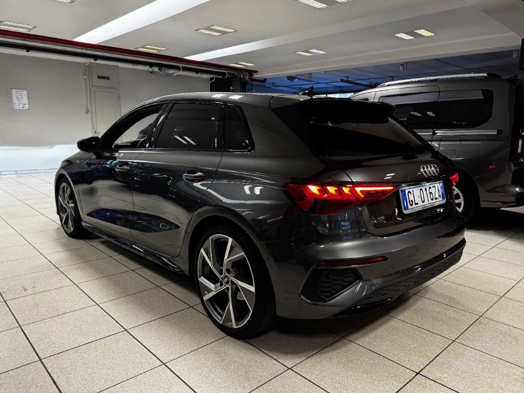 AUDI A3 SPB 40 TFSI QUATTRO Stronic Sline edition-UNICO P. - 6