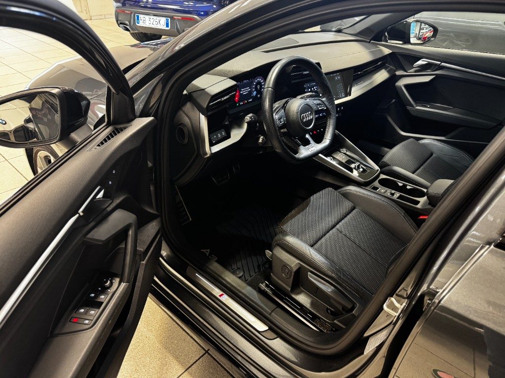 AUDI A3 SPB 40 TFSI QUATTRO Stronic Sline edition-UNICO P. - 8