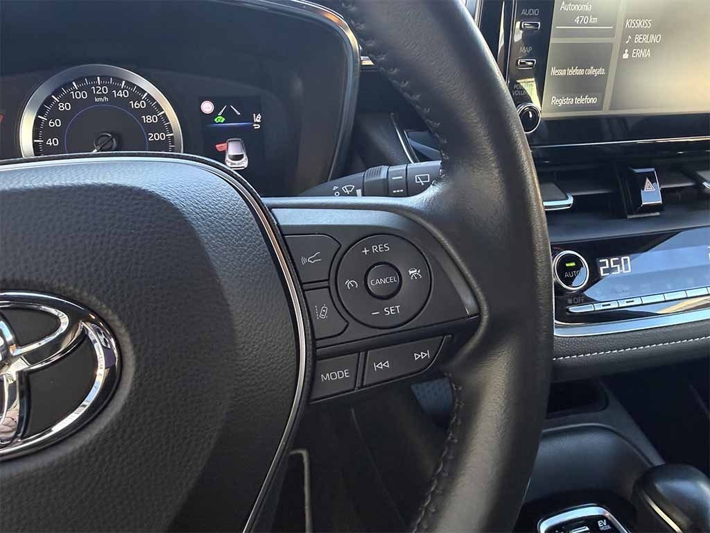 TOYOTA Corolla 1.8h Active cvt TELECAMERA CARPLAY PREZZO REALE - 14