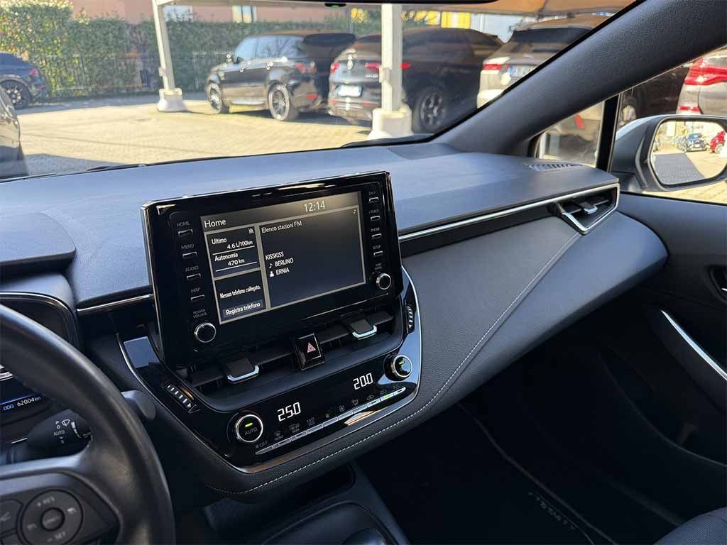 TOYOTA Corolla 1.8h Active cvt TELECAMERA CARPLAY PREZZO REALE - 15