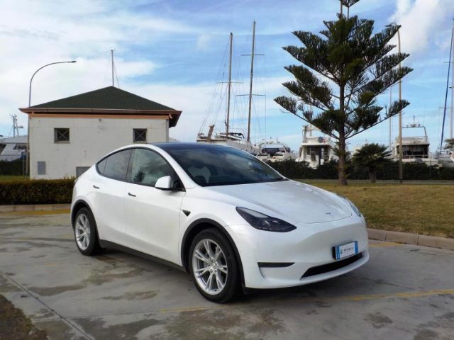 TESLA Model Y Bianco pastello