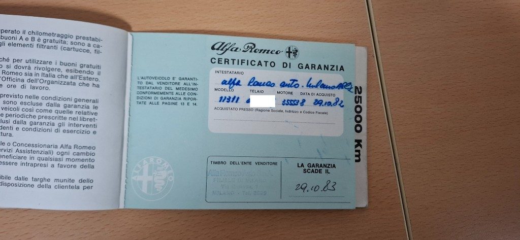 ALFA ROMEO Alfetta **UNICO PROPRIETARIO**ASI TARGA ORO**65.000KM - 6