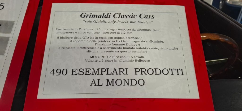 ALFA ROMEO GT GTA ALLUMINIO 1.600 ITALIANA DA SEMPRE *stradale* - 5