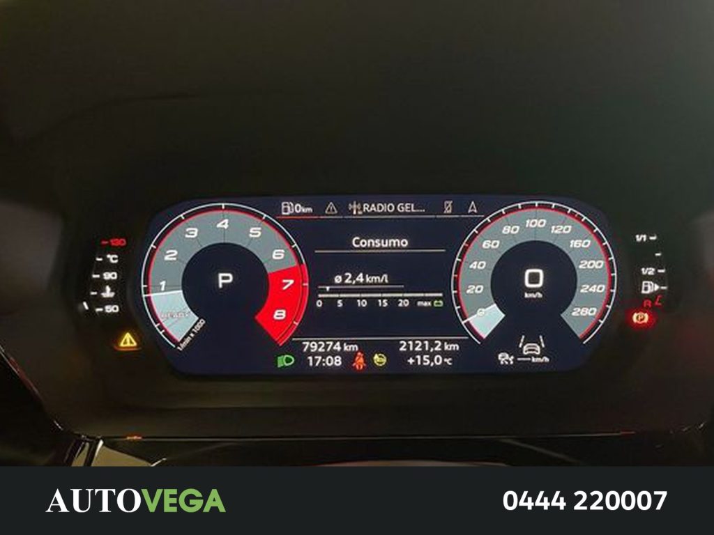 AUDI A3 sportback 35 1.5 tfsi mhev business advanced s-tro - 14