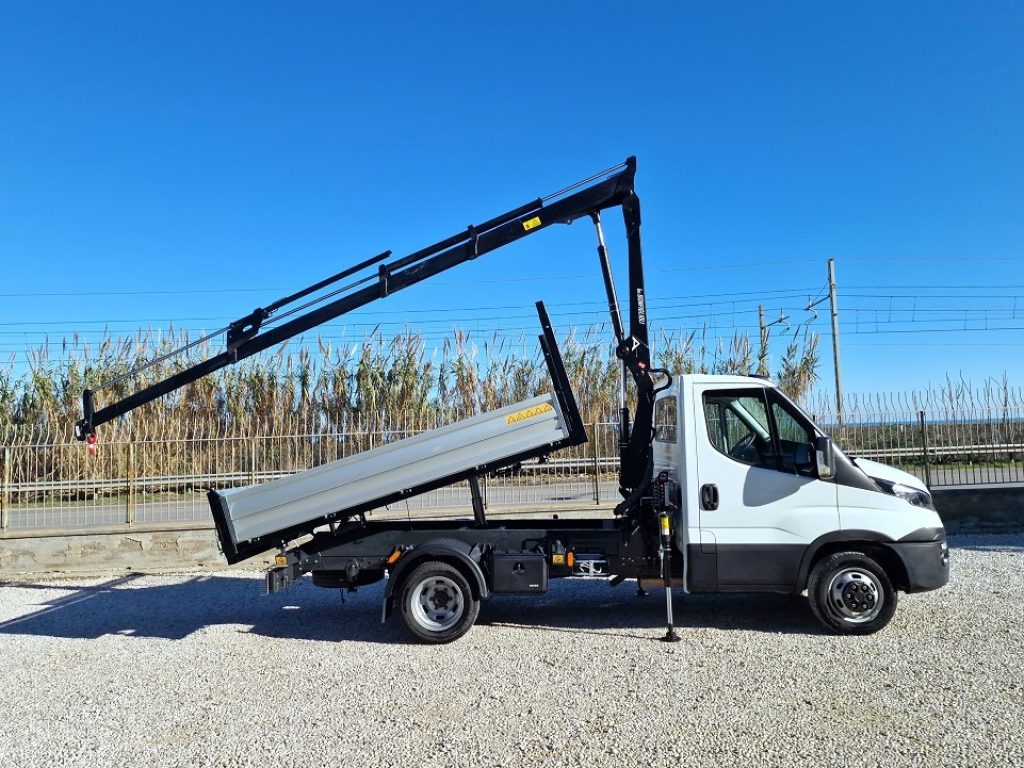 IVECO DAILY  35C17 P E5 GRU 12m + RIBALTABILE - 19