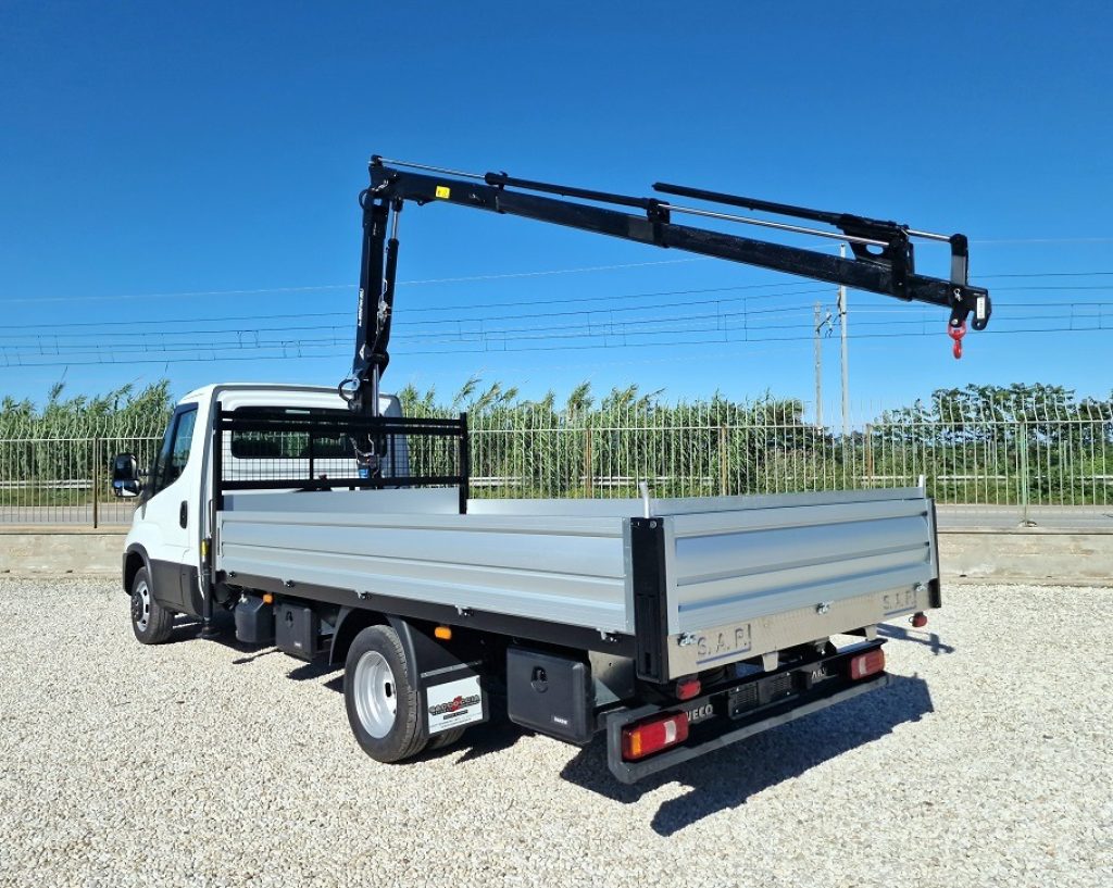 IVECO DAILY  35C16 E6 MOTORE 3.0 GRU 12m + CASSONE - 2