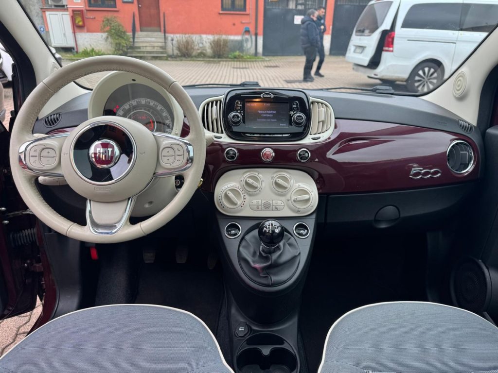 FIAT 500 1.2 70CV LOUNGE - 9
