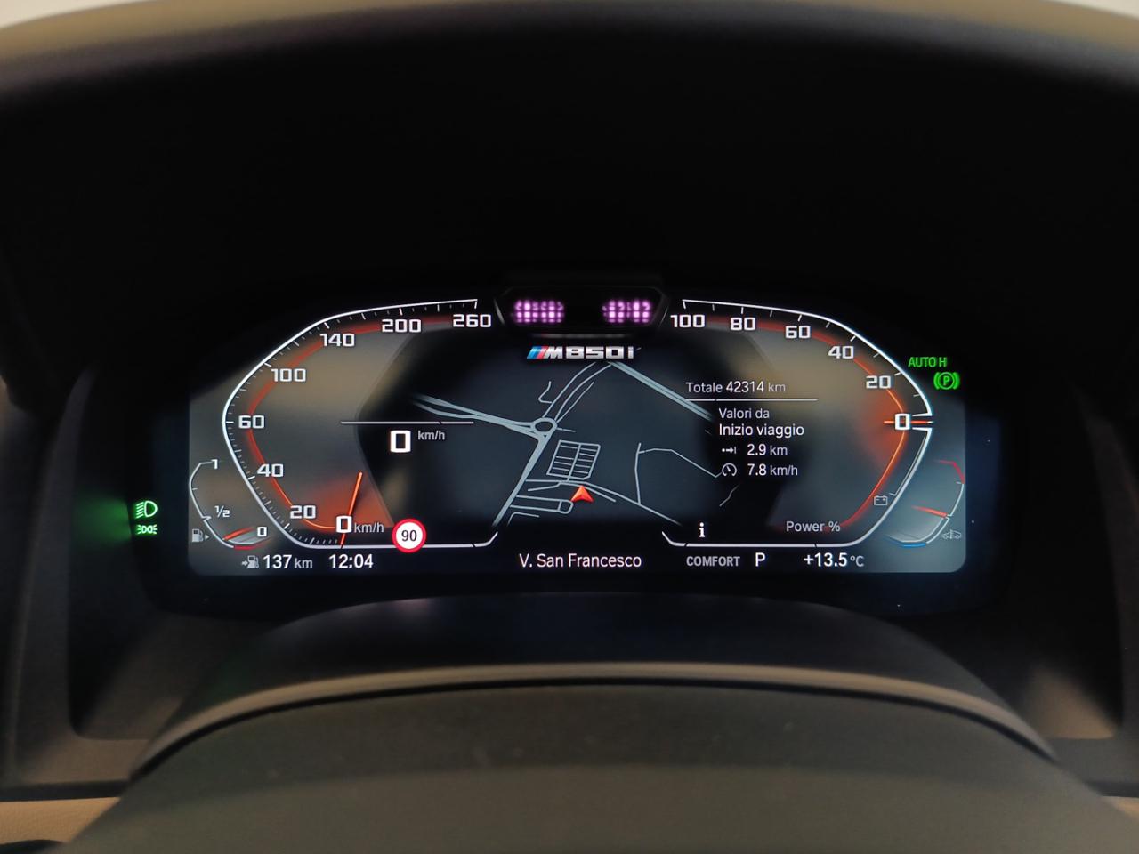 BMW M850 XDrive 530CV Cabrio Black Shadow 2 ANNI GARANZIA - 12