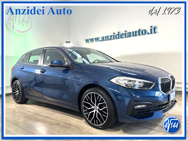 BMW 116 Blu metallizzato