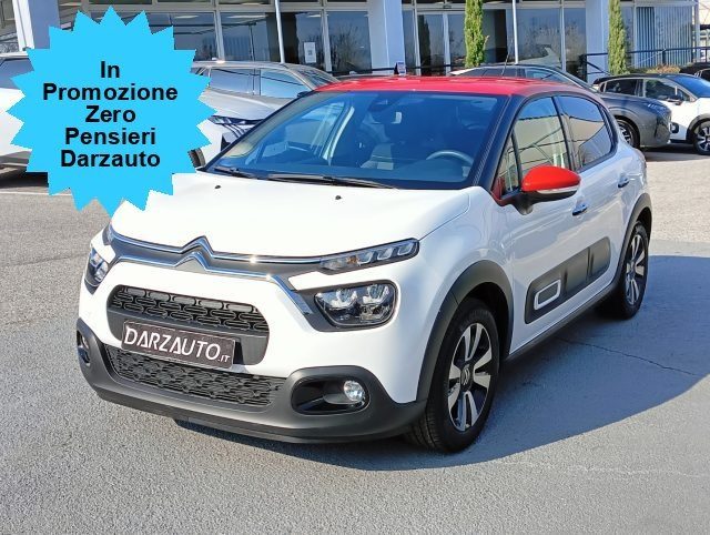 CITROEN C3 Bianco Tetto Rosso pastello