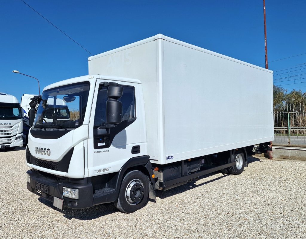 IVECO EUROCARGO 75E21 P EURO 6 FURGONE 6,10 SPONDA - 21