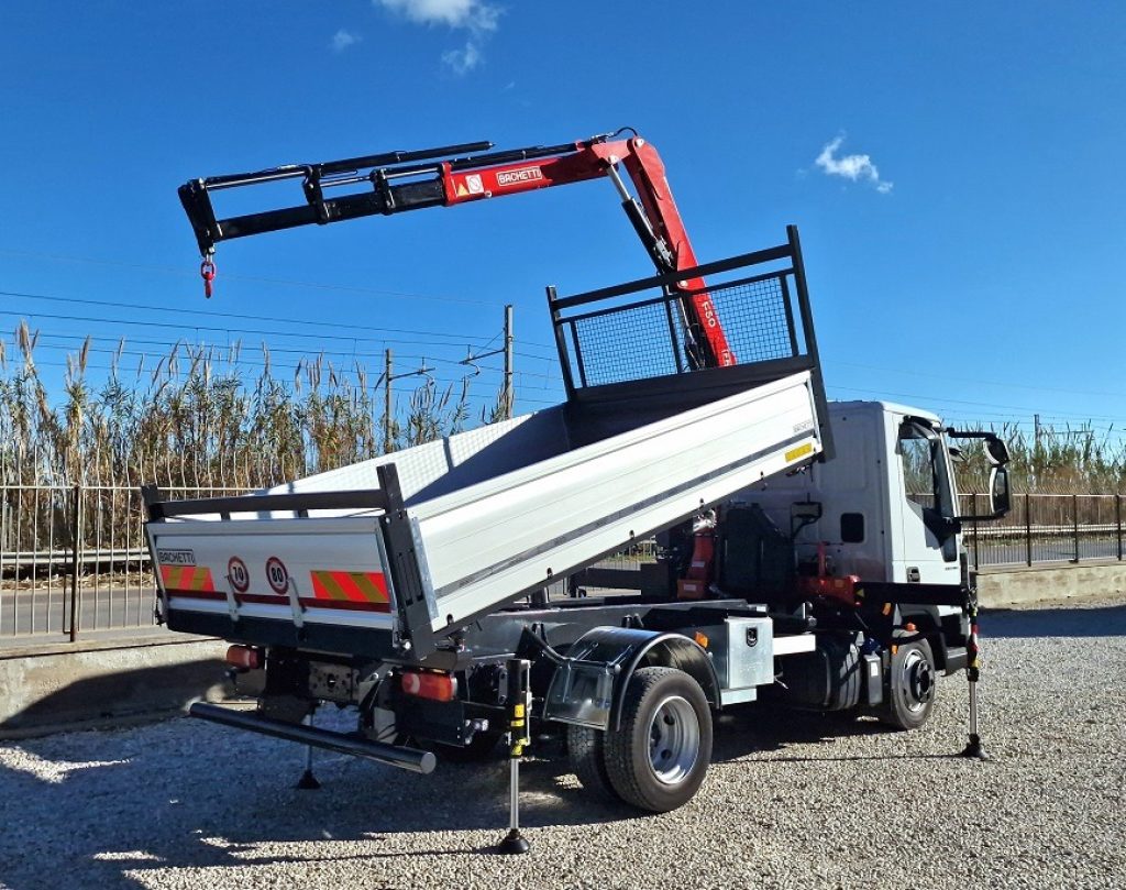 IVECO EUROCARGO 75 80E19 E6 GRU + RIBALTABILE - 2