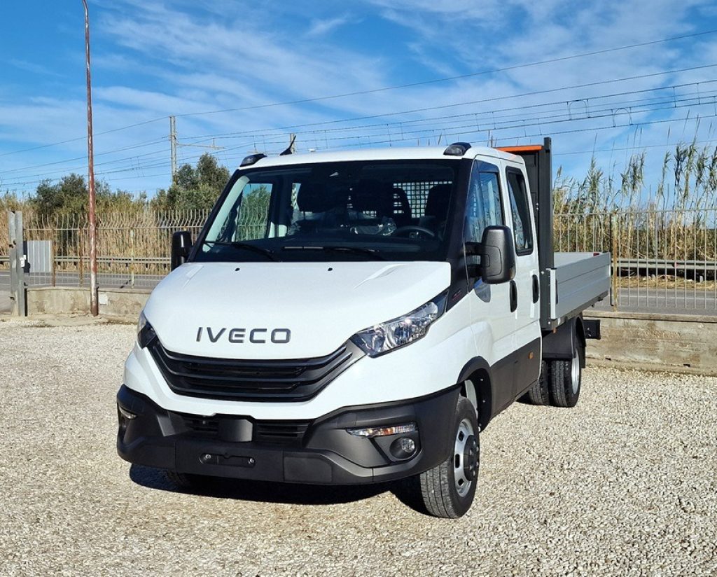 IVECO DAILY  35C16 EU6 NUOVO DOPPIA CAB CASSONE da 3,50 - 17