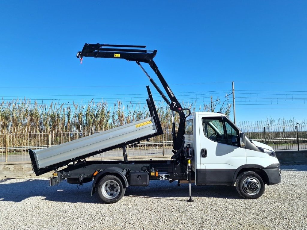 IVECO DAILY  35C17 P E5 GRU 12m + RIBALTABILE - 3