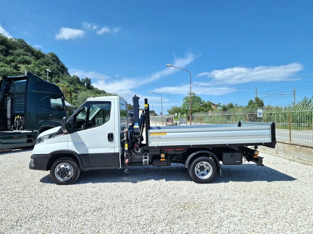 IVECO DAILY  35C18 H E6 NUOVO GRU 12m + RIBALTABILE - 15