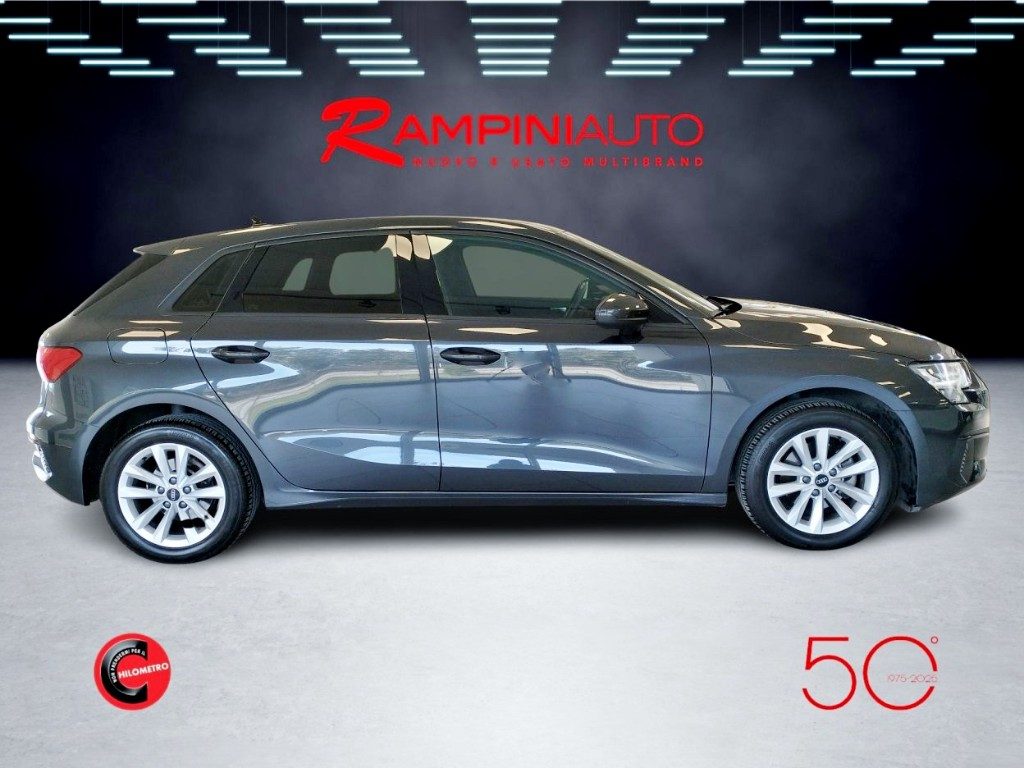 AUDI A3 SPB 30 g-tron Metano S tronic Km 53.000 Iva Espos - 6