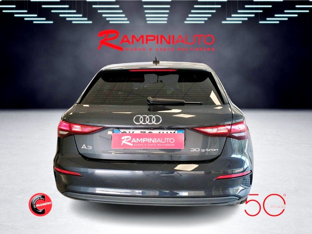 AUDI A3 SPB 30 g-tron Metano S tronic Km 53.000 Iva Espos - 9