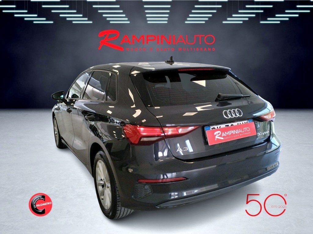AUDI A3 SPB 30 g-tron Metano S tronic Km 53.000 Iva Espos - 10
