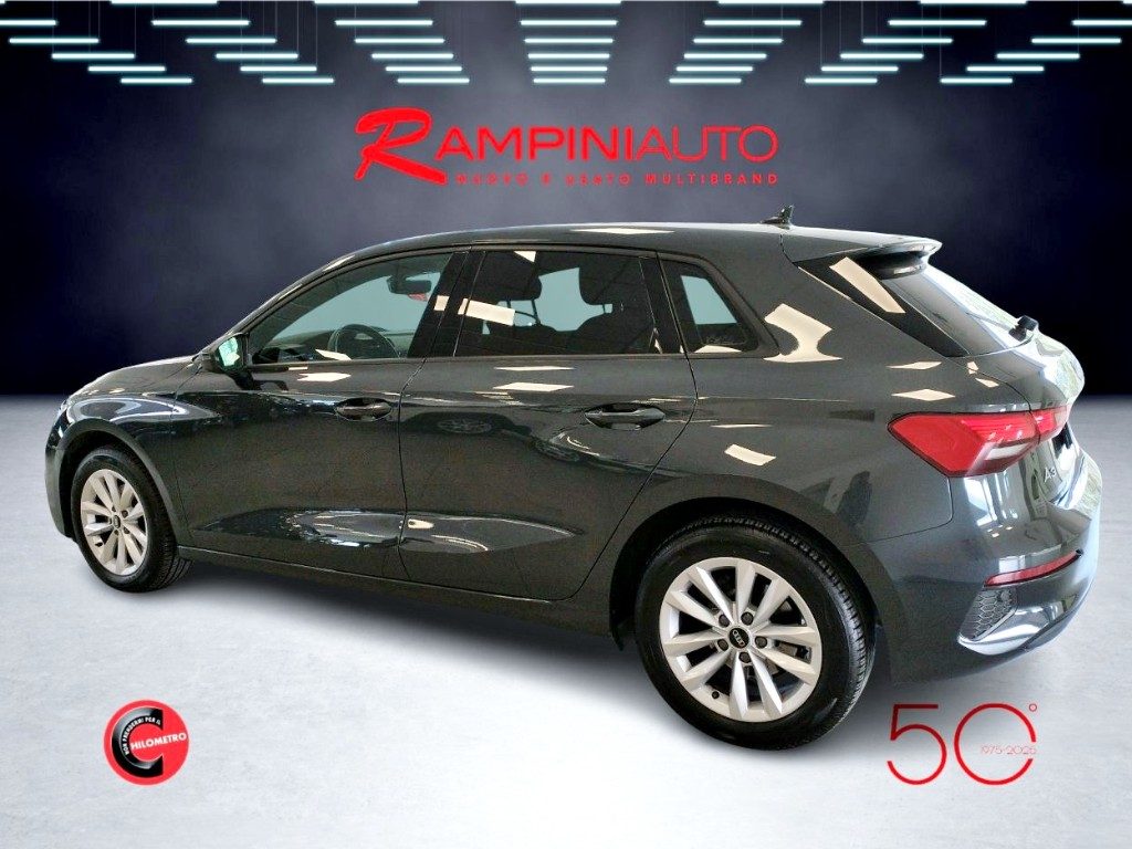 AUDI A3 SPB 30 g-tron Metano S tronic Km 53.000 Iva Espos - 11
