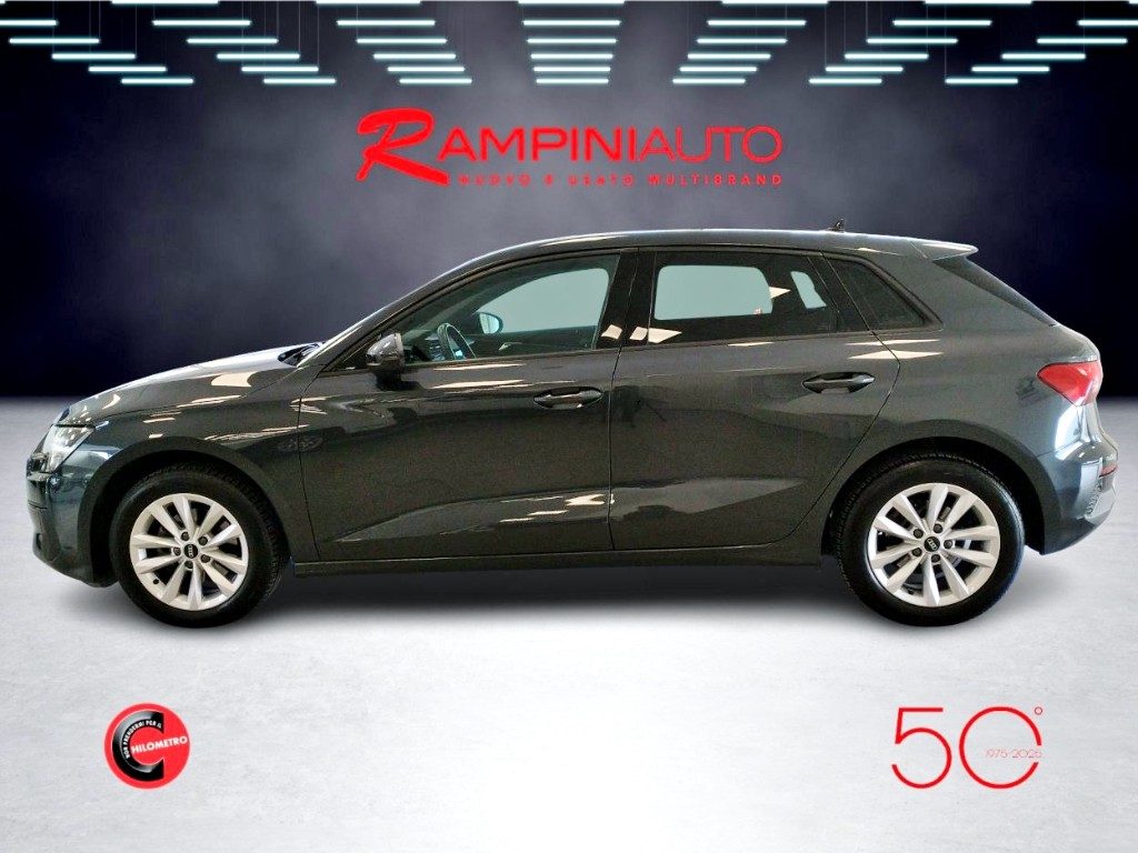AUDI A3 SPB 30 g-tron Metano S tronic Km 53.000 Iva Espos - 12