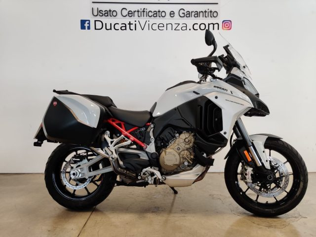 DUCATI Multistrada V4 S Bianco Luna Metalizzato metallizzato