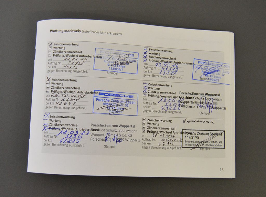 PORSCHE 997 Carrera 4S Cabriolet Pdk Service Porsche - 17