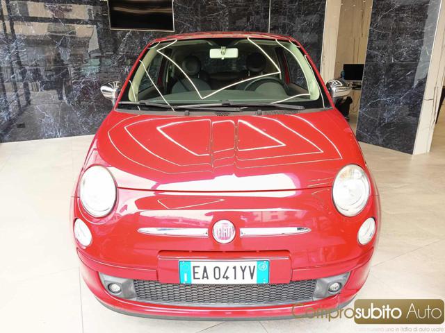 FIAT 500 Red pastel
