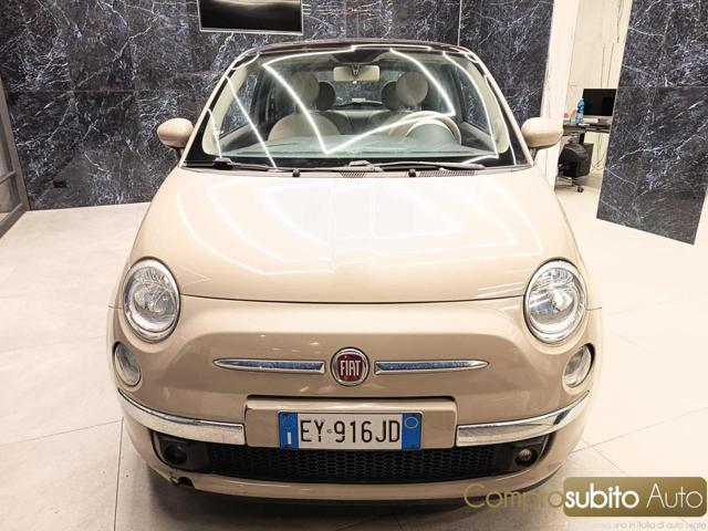 FIAT 500 Brun Pastel