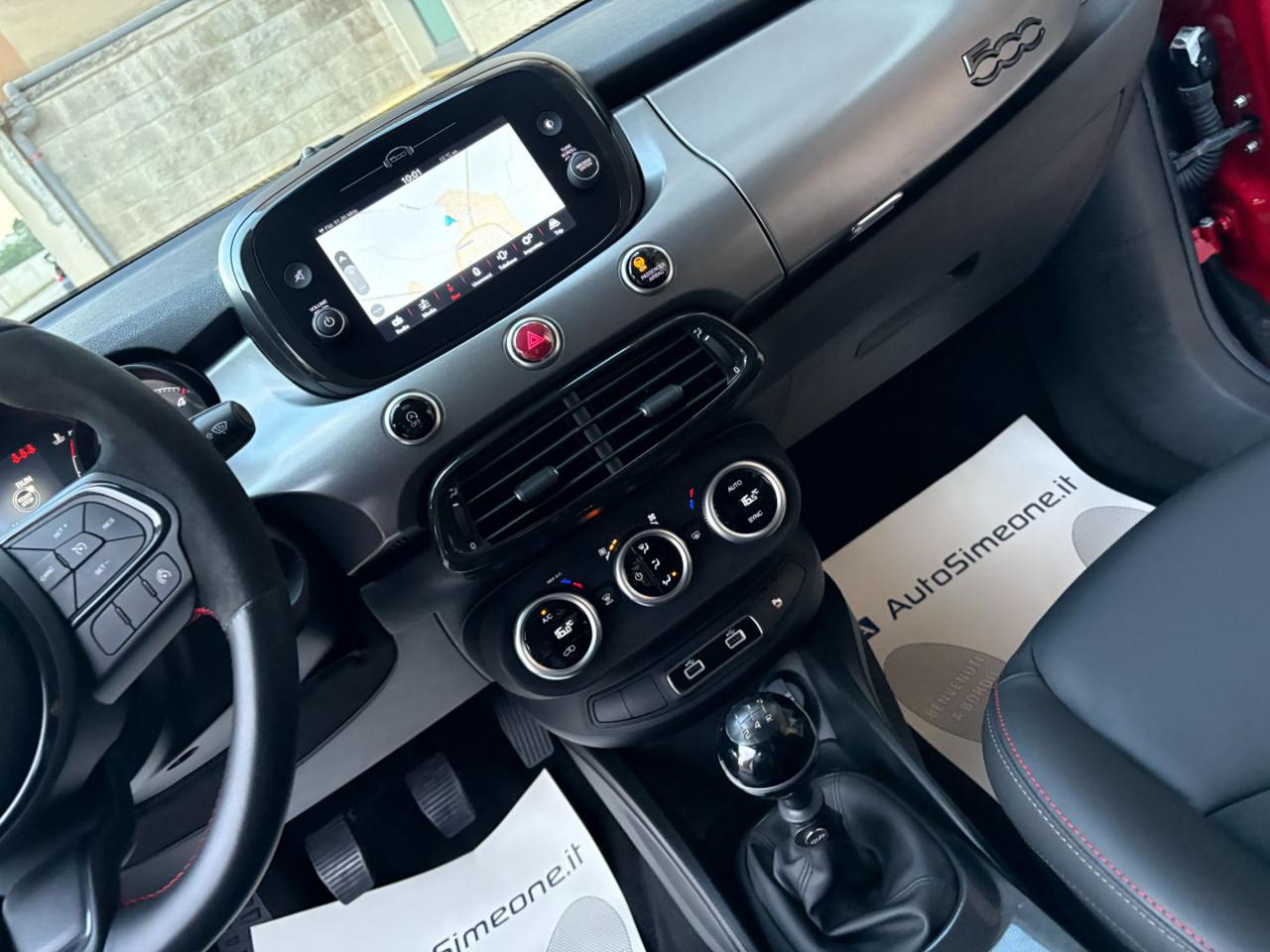 FIAT 500X 1.3 MultiJet 95 CV Sport FARI LED-CERCHI DA 18 - 19