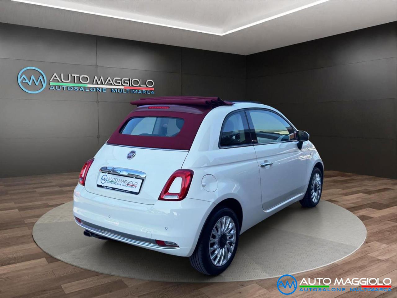 FIAT 500 C 1.2 Benzina 69 CV Cabrio Lounge PREZZO REALE - 5