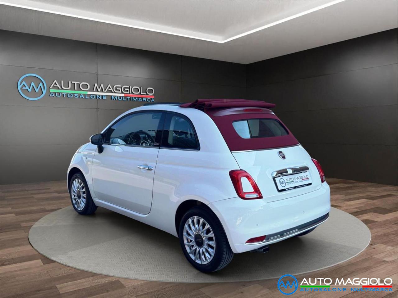 FIAT 500 C 1.2 Benzina 69 CV Cabrio Lounge PREZZO REALE - 7